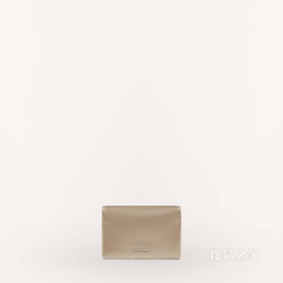 小号卡夹 Taupe Metal Furla Splendida