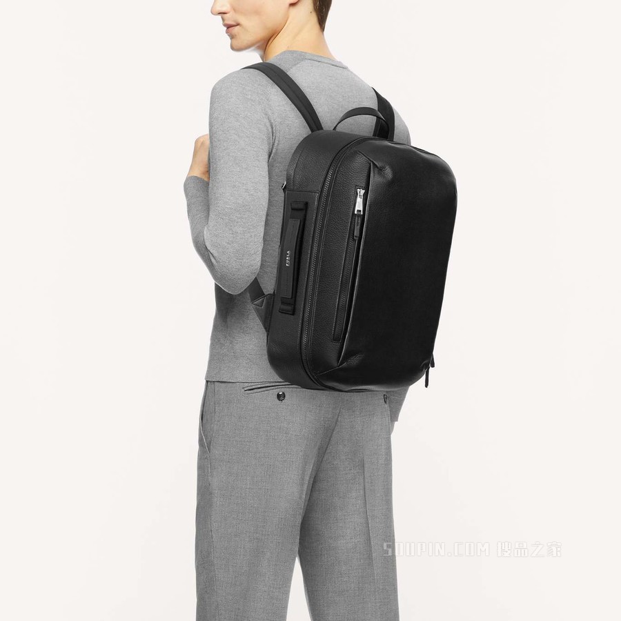 双肩包 Nero (Black) Furla Man Technical