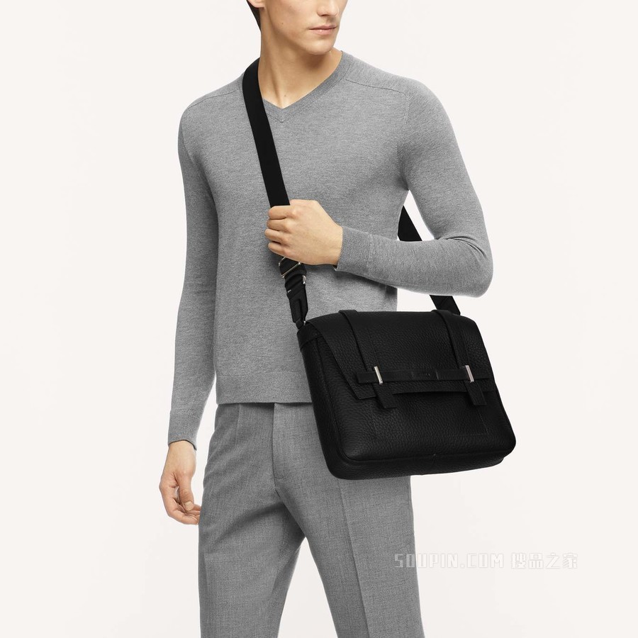 邮差包 中号 Nero (Black) Furla Man Giove