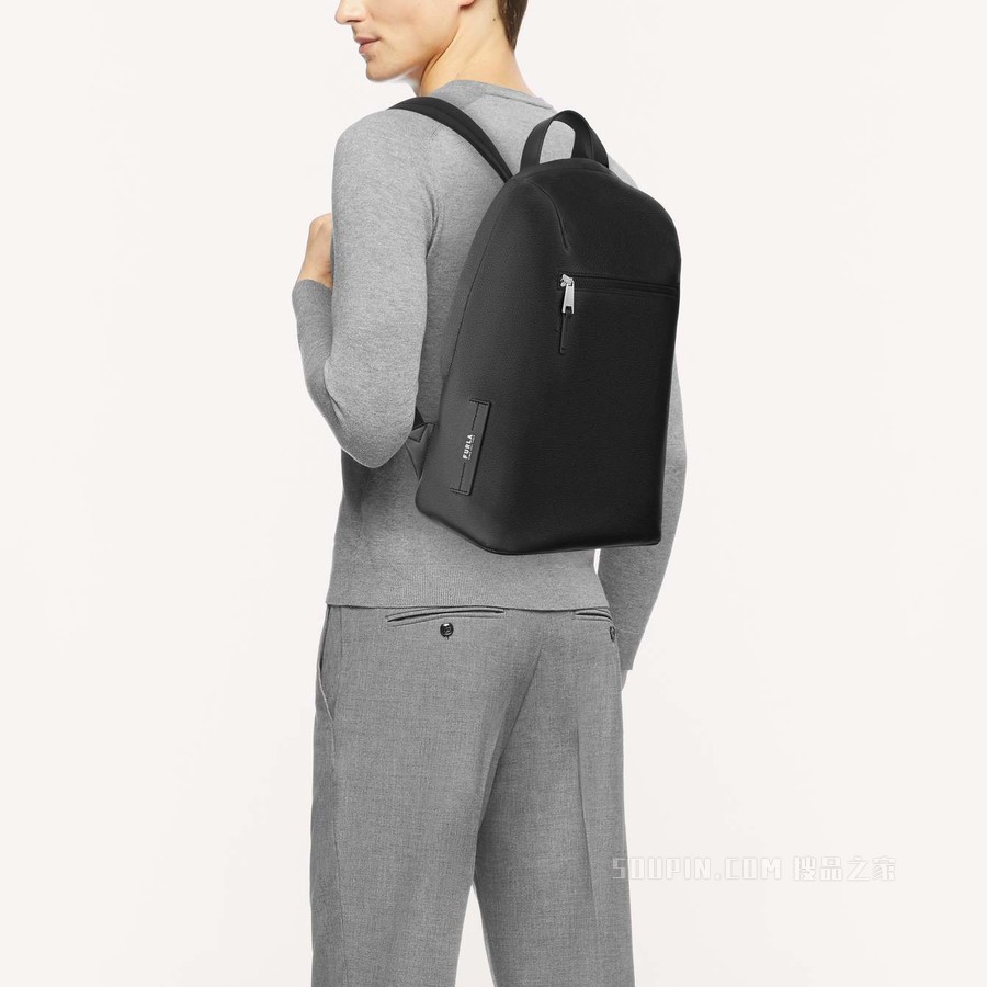 中号双肩包 Nero (Black) Furla Man Technical