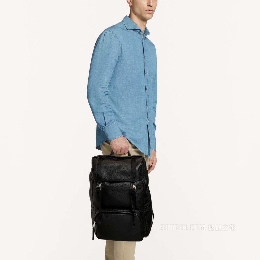 中号双肩包 Nero (Black) Man Cosmo