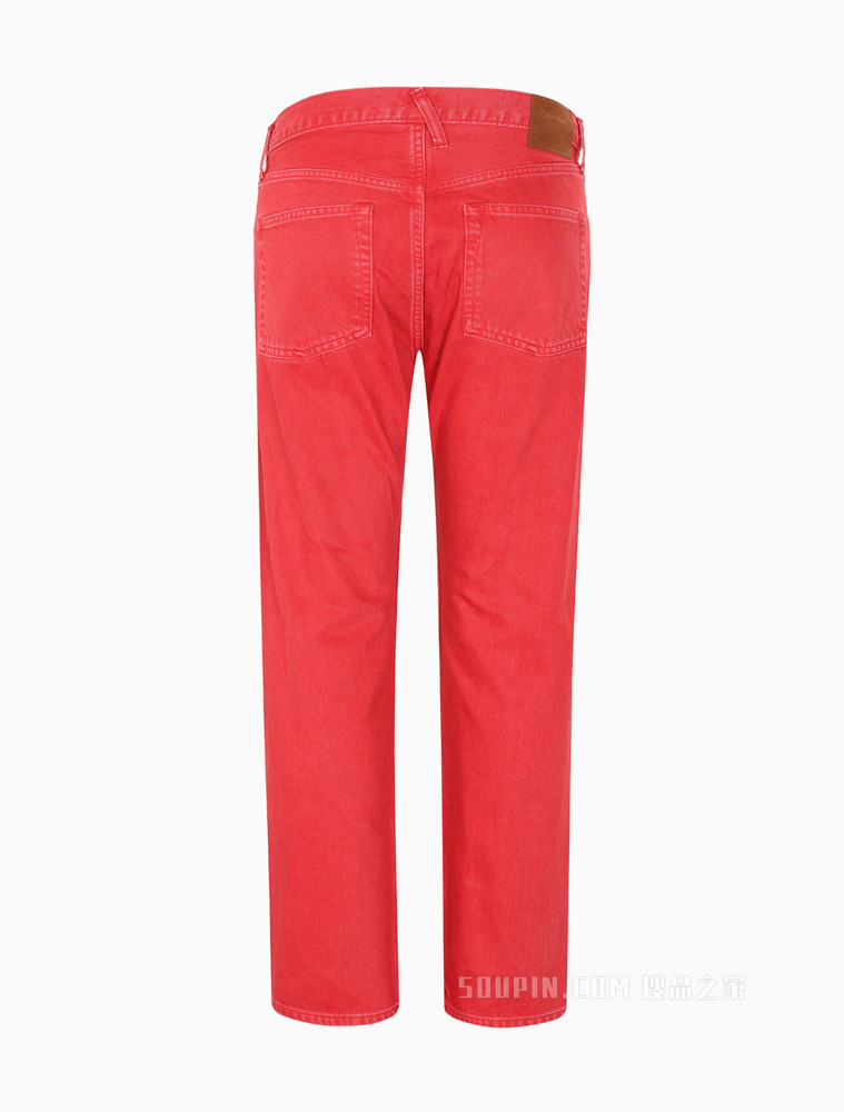 【简约系列】Calvin Klein 22春夏新品男女款经典宽松直筒纯棉牛仔裤40661ST