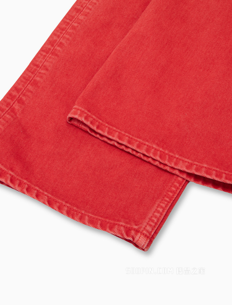 【简约系列】Calvin Klein 22春夏新品男女款经典宽松直筒纯棉牛仔裤40661ST