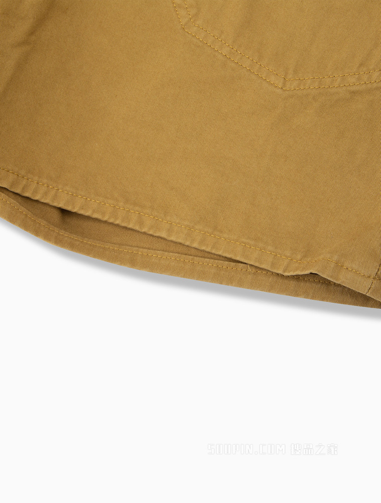 【简约系列】Calvin Klein 22春夏新品男女同款铆钉扣直筒休闲短裤40666ST