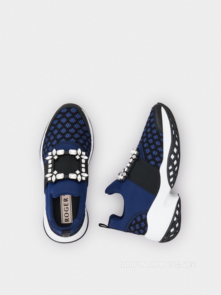 Viv' Run 钻扣运动鞋 彩色