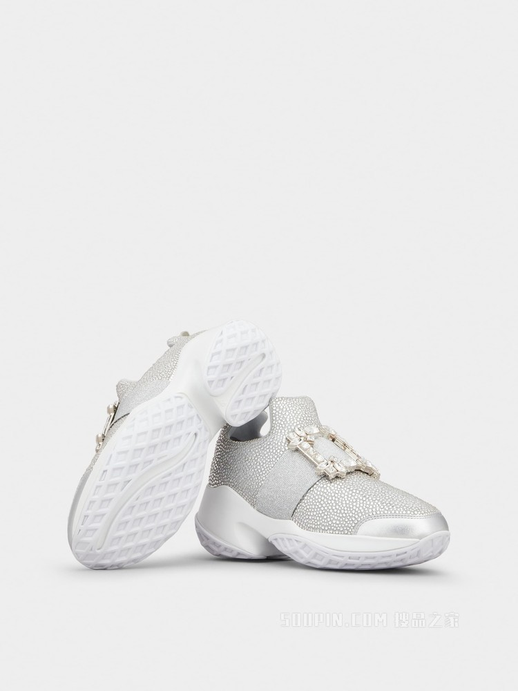 Viv' Run Bling Strass Buckle 钻扣运动鞋 彩色