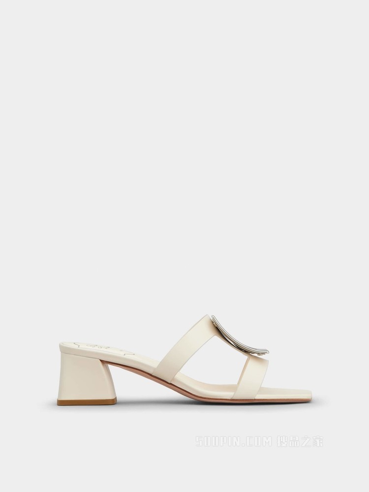 Bikiviv 穆勒鞋 奶油色