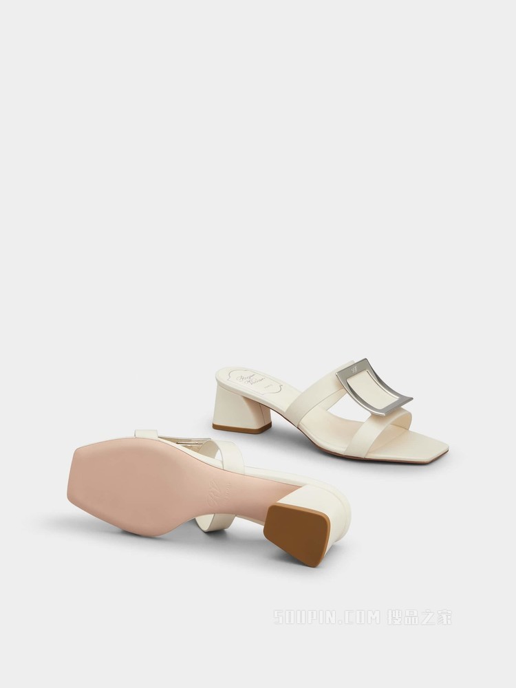 Bikiviv 穆勒鞋 奶油色