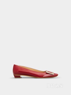 Belle Vivier 漆皮单鞋 红色