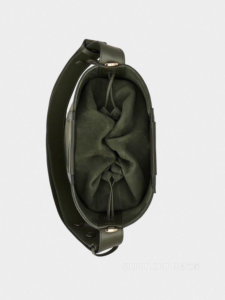 RV 中号绒面皮水桶包 绿色