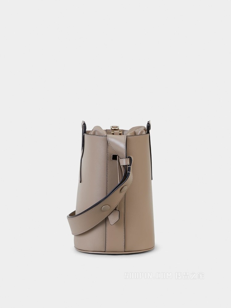 RV 中号绒面皮水桶包 灰色