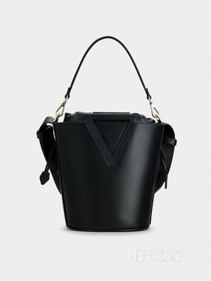 RV 中号绒面皮水桶包 黑色