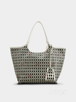 Grand Vivier 中号织物购物袋 彩色