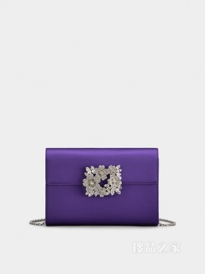 RV Bouquet 钻扣迷你手包 紫色