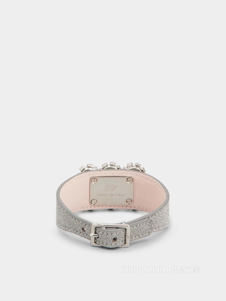 Flower Strass Buckle 手镯 彩色