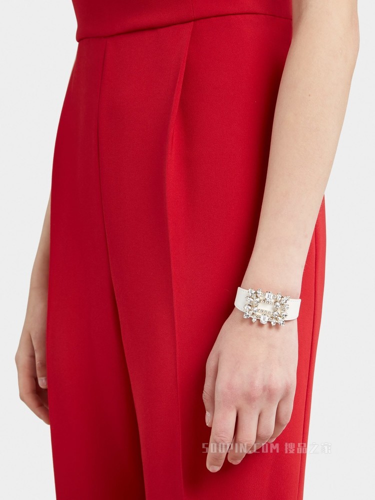 Broche Vivier 手镯 白色