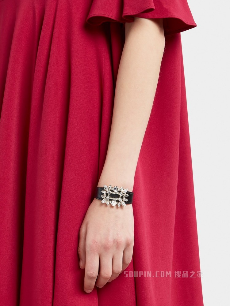 Broche Vivier 手镯 黑色
