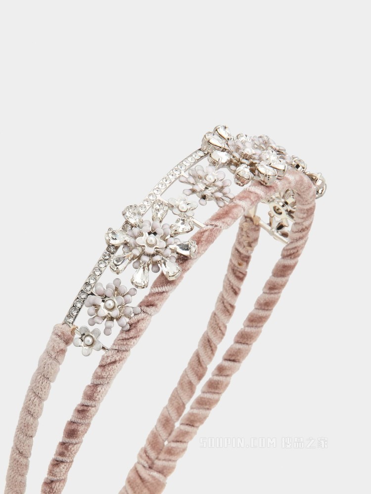 RV Blossom 金属发箍 粉色