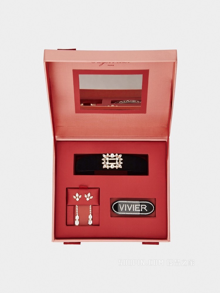 Roger Vivier首饰盒 粉色