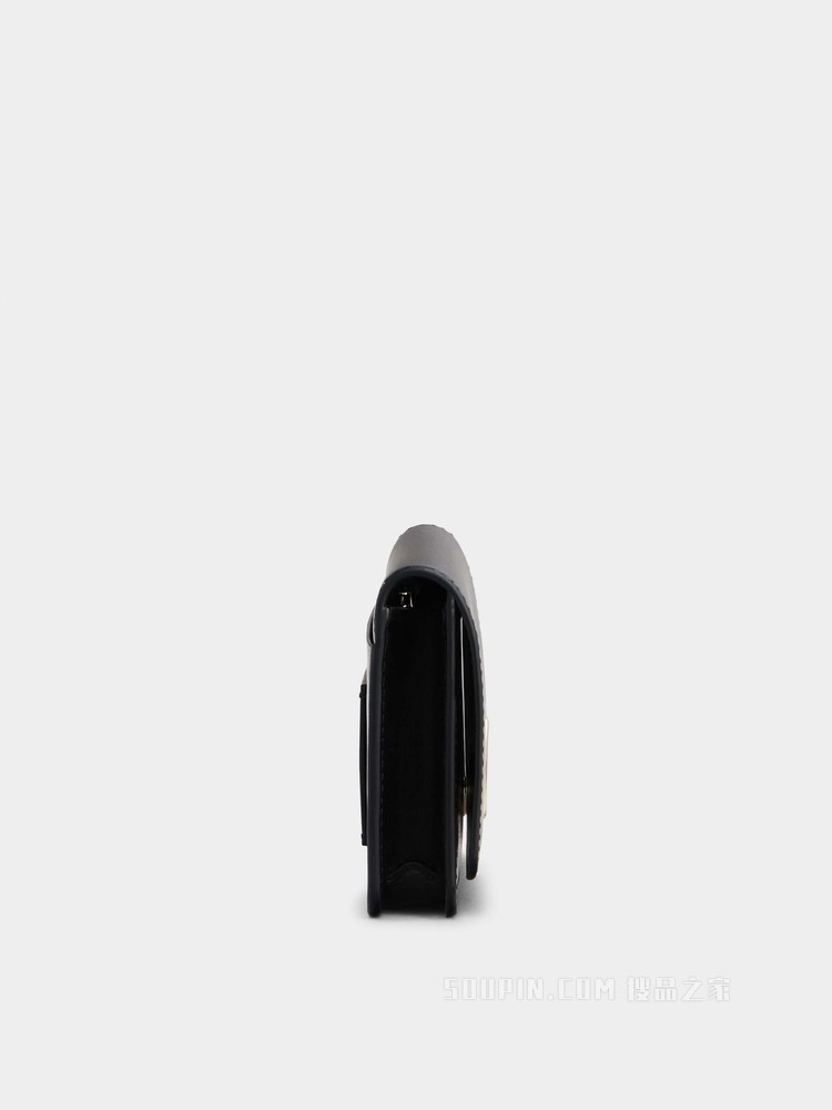 Très Vivier Belty 牛皮迷你钱包 黑色