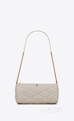 SADE迷你绗缝羊皮革圆管手袋