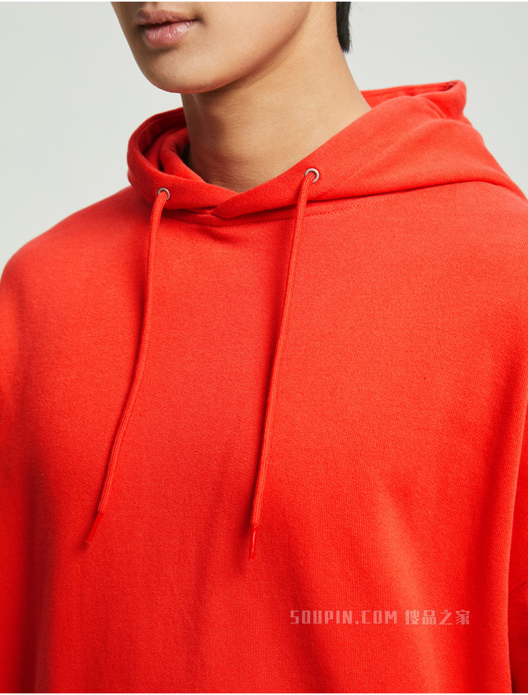【简约系列】Calvin Klein 22春夏新款男女同款简约LOGO抽绳连帽卫衣40630ST