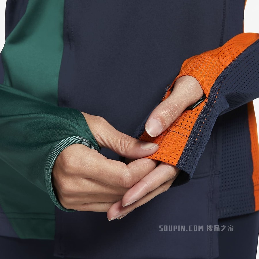 Nike x Sacai 女子半长拉链开襟上衣