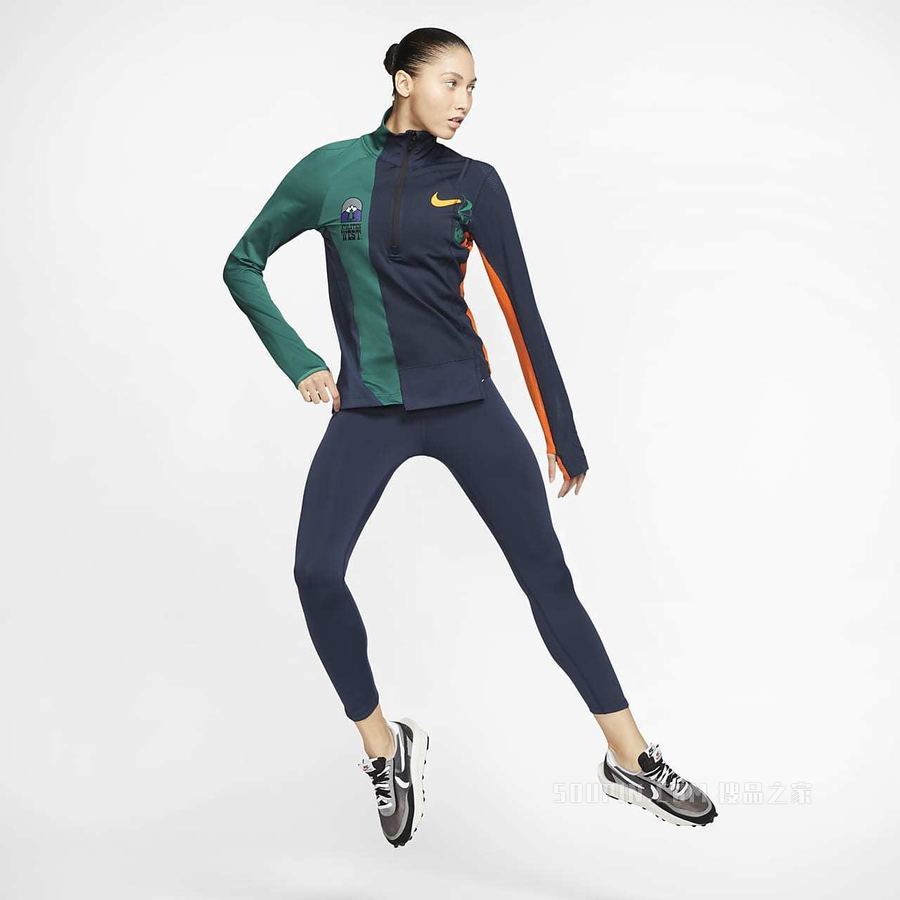 Nike x Sacai 女子半长拉链开襟上衣