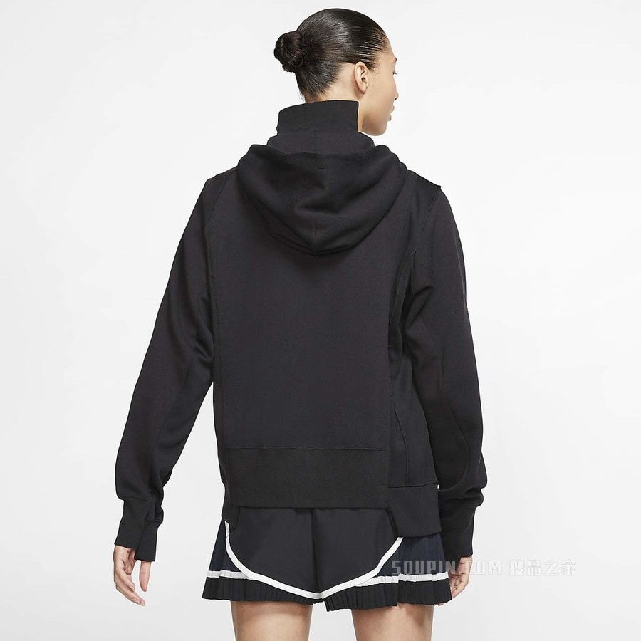 Nike x Sacai 女子双拉链连帽衫
