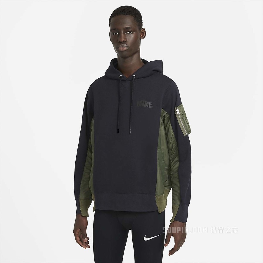 Nike x Sacai 男/女连帽衫