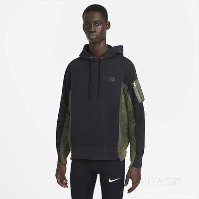 Nike x Sacai 男/女连帽衫