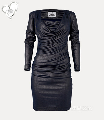 Stripped Elizabeth Jersey Dress