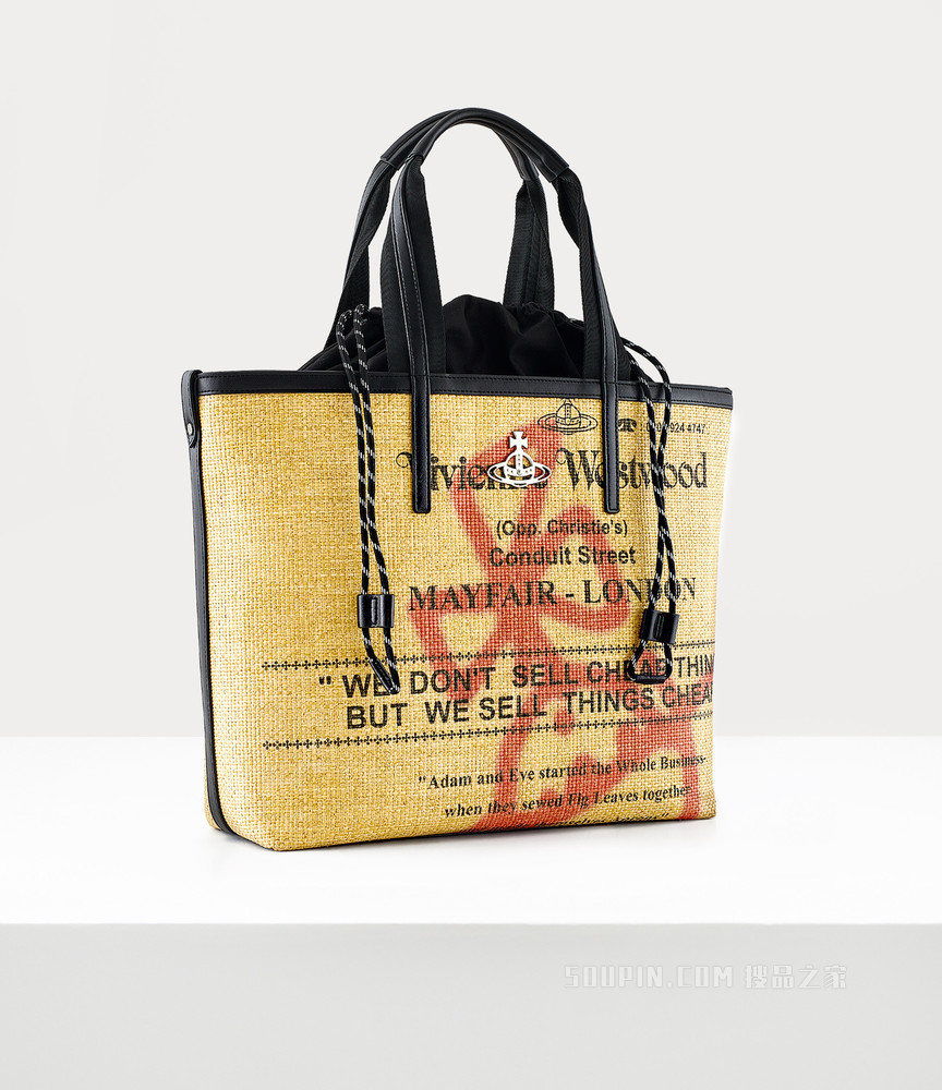 Polly Drawstring Tote Bag