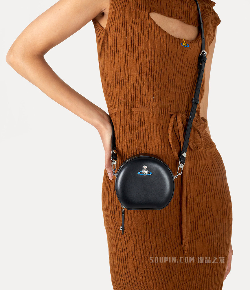 Emma Mini Round Crossbody