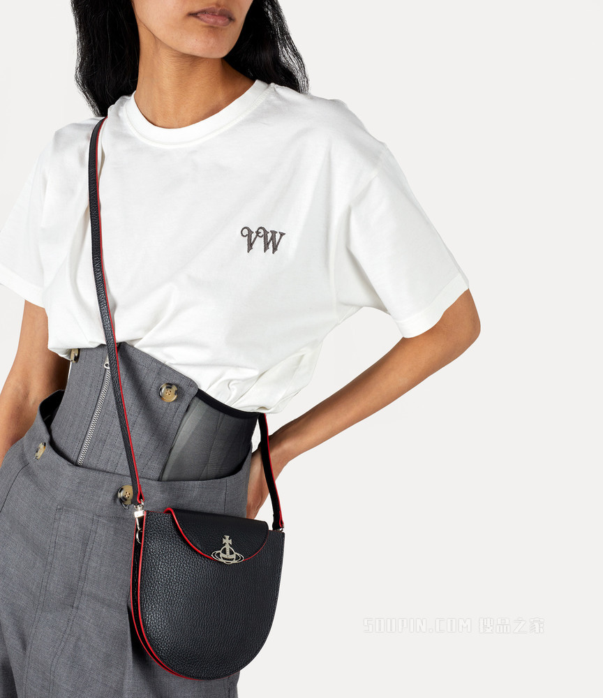 Bray Half Moon Saddle Crossbody Bag