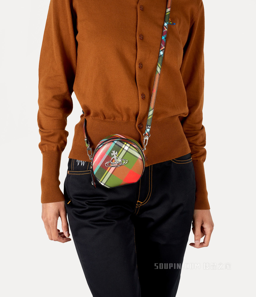Daisy Mini Round Crossbody Bag