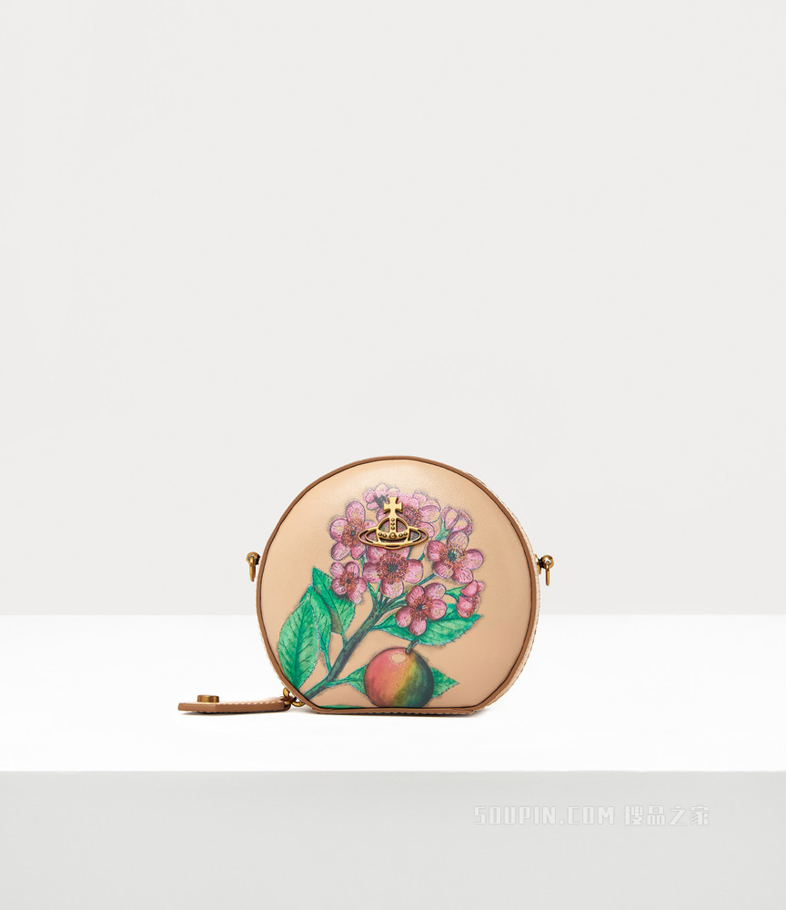 Daisy Mini Round Crossbody Bag