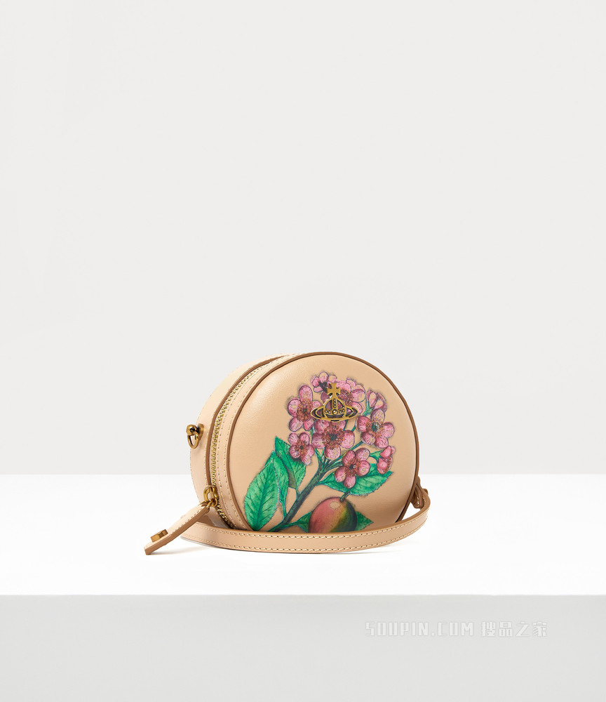 Daisy Mini Round Crossbody Bag