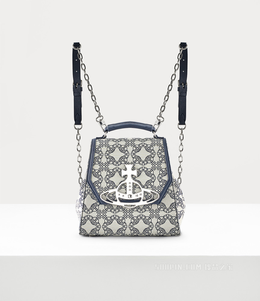 Grace Backpack With Chain Strap