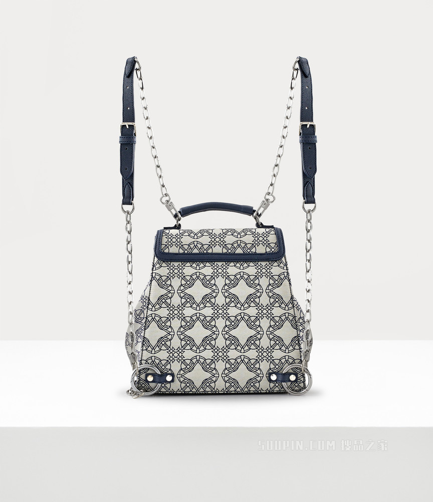 Grace Backpack With Chain Strap