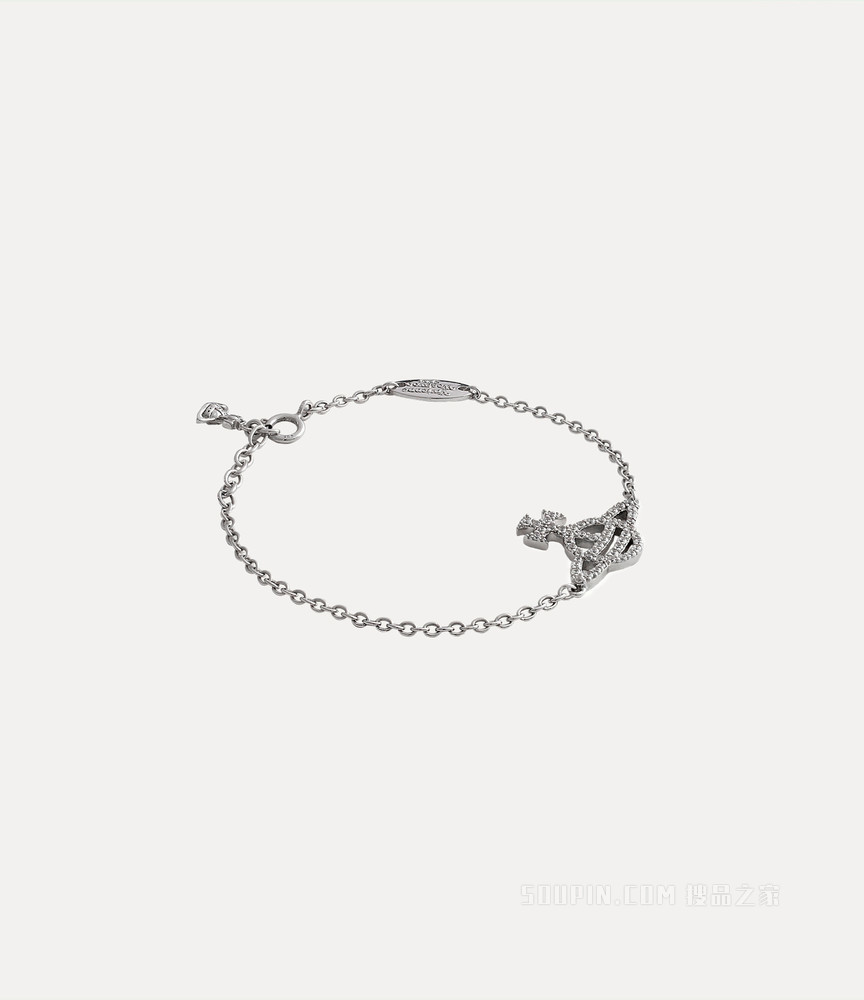 Vivienne Westwood｜ (CALLIOPE BRACELET (61020035 01P102 Calliope Bracelet - Silver - 61020035-01P102-SM – Sarah Layton