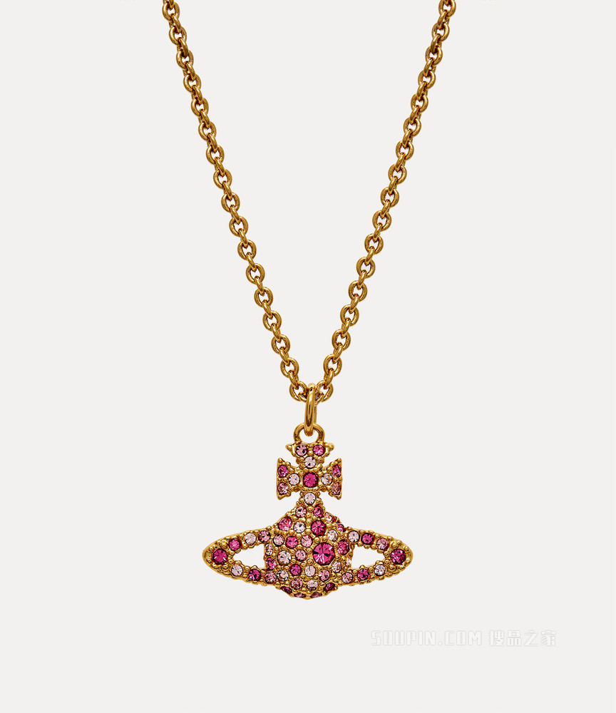 Grace Bas Relief Pendant Necklace