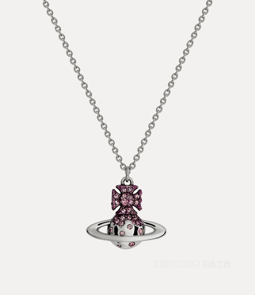 Porfiro Bas Relief Pendant Necklace