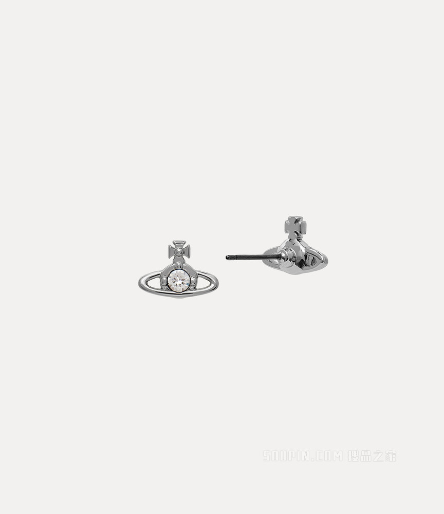 Nano Solitaire Earrings