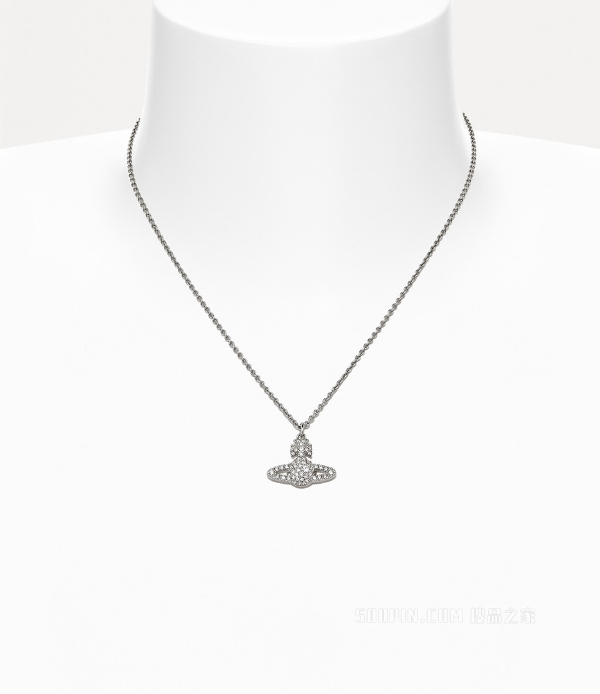 Grace Bas Relief Pendant Necklace