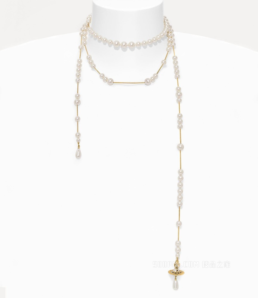 Broken Pearl Necklace