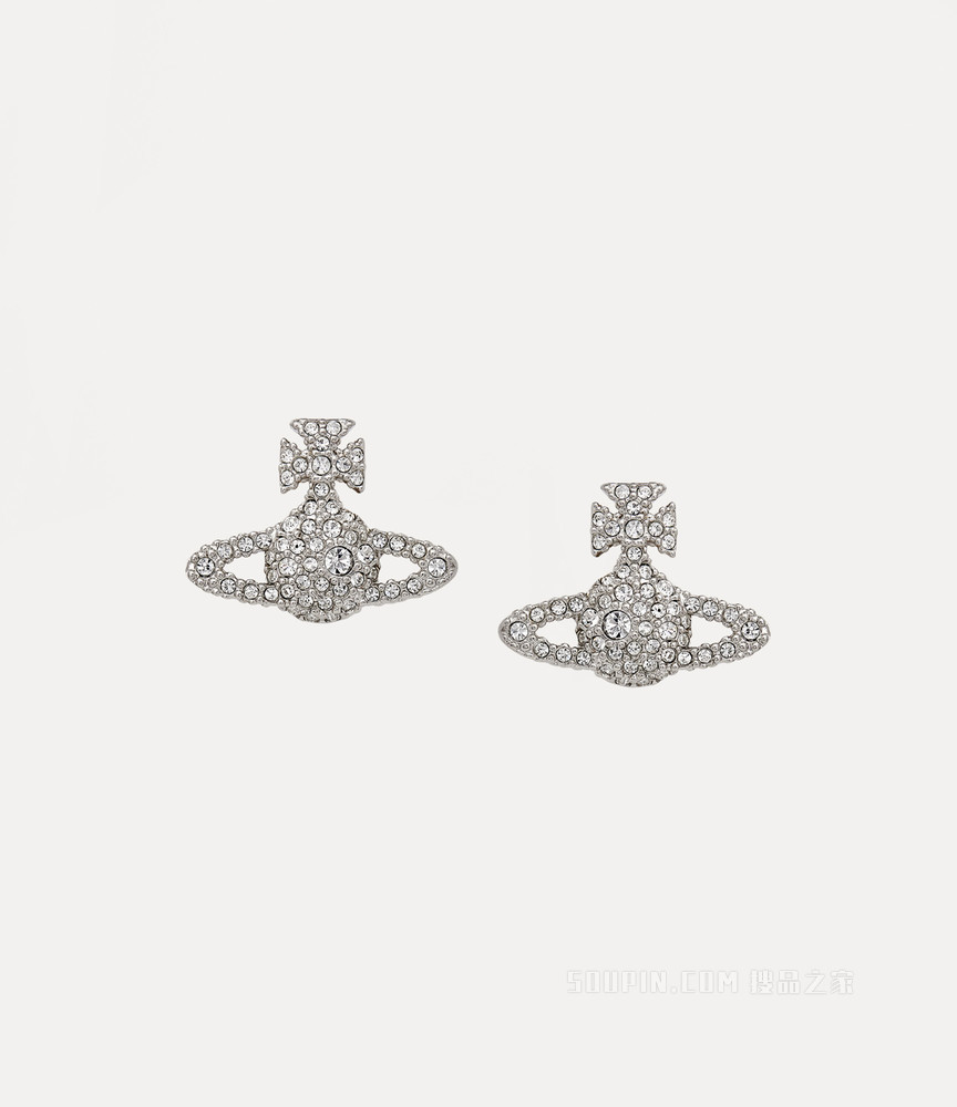 Grace Bas Relief Stud Earrings