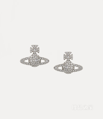 Grace Bas Relief Stud Earrings