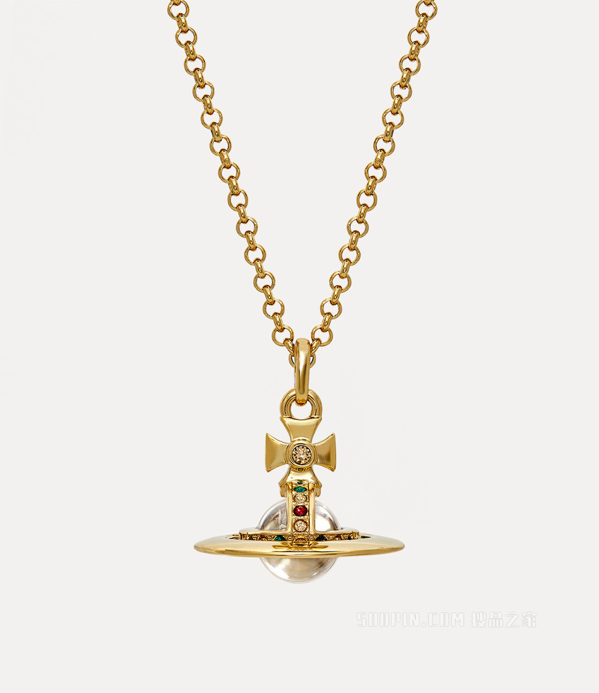 New Tiny Orb Pendant Necklace