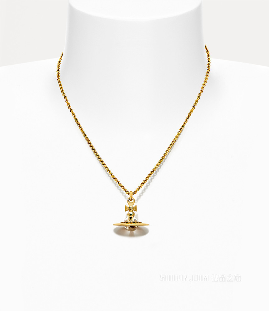 New Tiny Orb Pendant Necklace